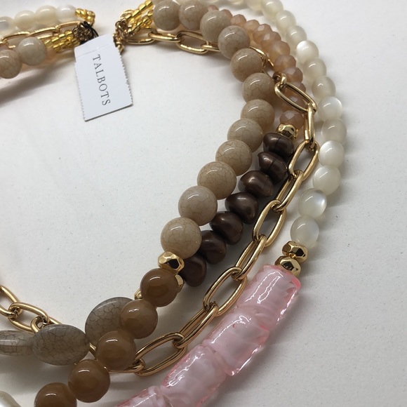 Talbots Multi Strand Necklace - Picture 2 of 6